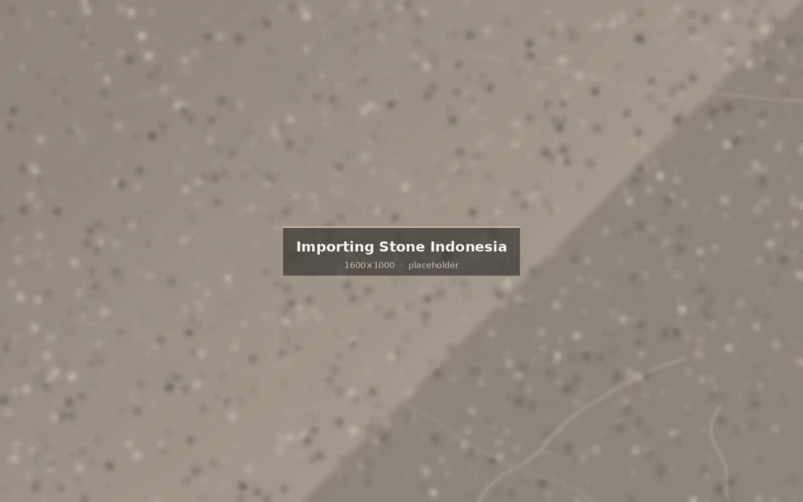 Container being loaded with crated natural stone at an Indonesian export facility