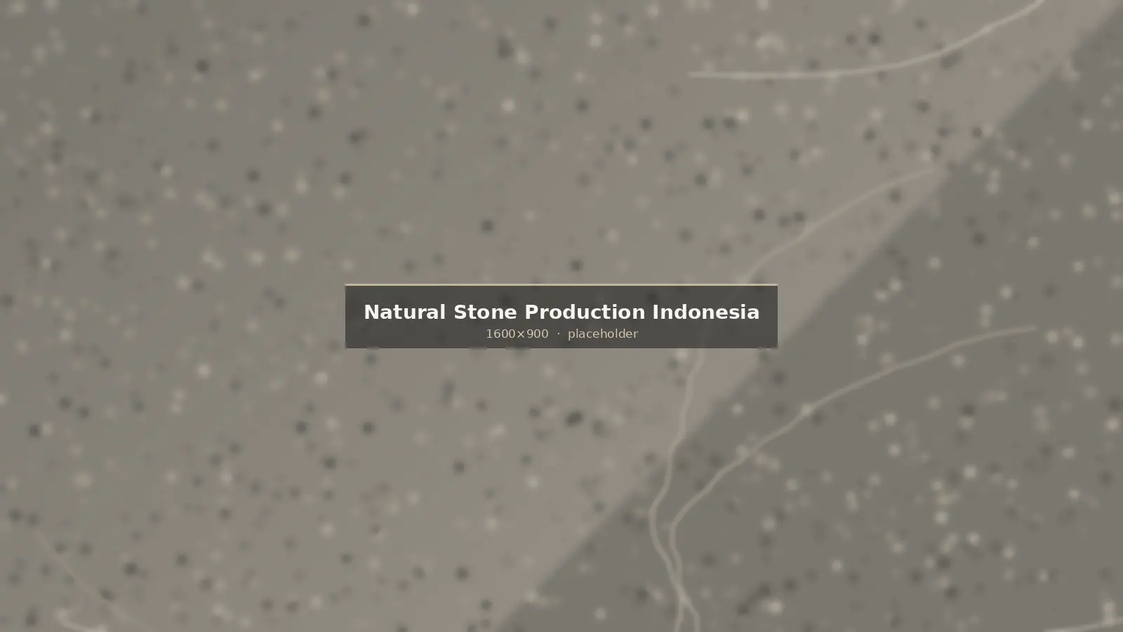 Natural stone production facility in Sukabumi, West Java, with cut stone panels and mosaic assembly