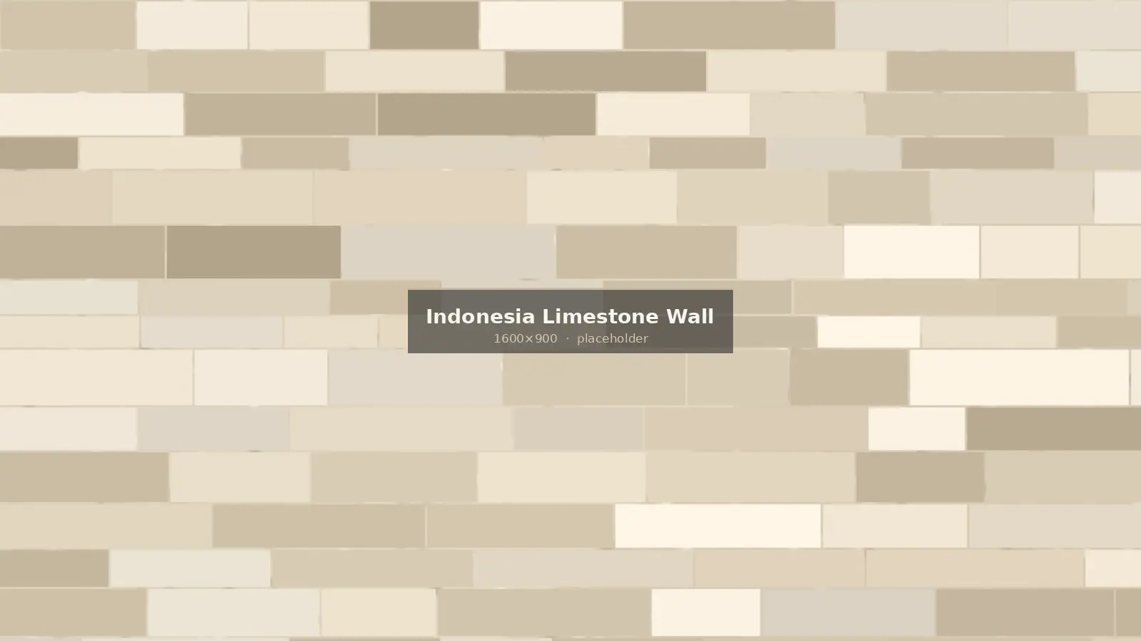 Indonesian limestone wall cladding in a warm cream tone
