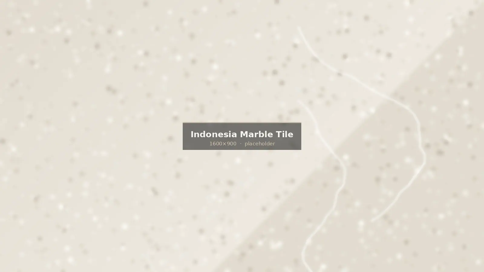 Polished Indonesian marble tile in cream with fine natural veining