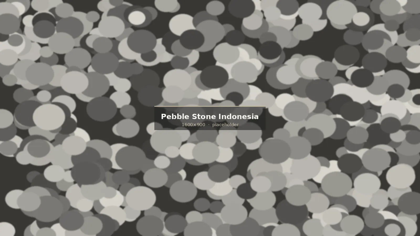 Sorted Indonesian black and white pebble stone for landscape and mosaic use