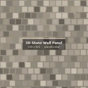 3D Stone Wall Panel export packing in fumigated wooden crates
