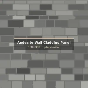 Andesite Wall Cladding Panel installed on an architectural project
