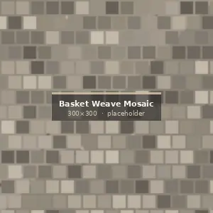 Basket Weave Stone Mosaic export packing in fumigated wooden crates