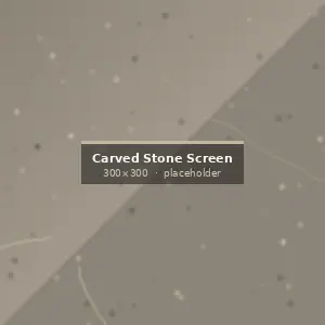 Carved Stone Screen Panel export packing in fumigated wooden crates
