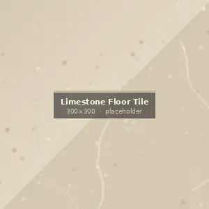 Limestone Floor Tile surface detail showing finish and stone texture