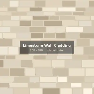 Limestone Wall Cladding installed on an architectural project