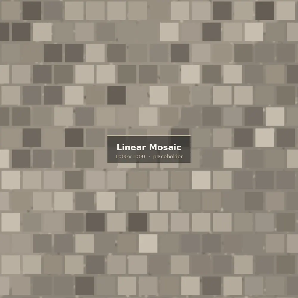 Linear Stone Mosaic from Indonesia — main product view