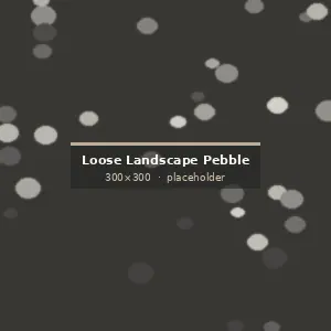 Loose Landscape Pebble installed on an architectural project