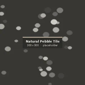 Natural Pebble Mosaic Tile installed on an architectural project
