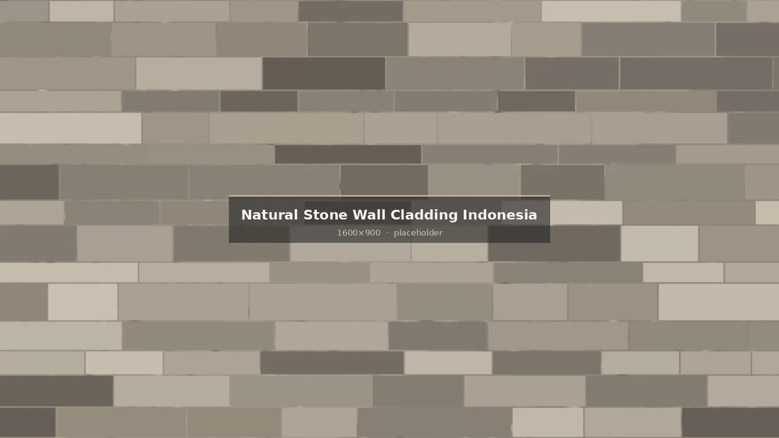 Indonesian natural stone wall cladding installed on an architectural facade
