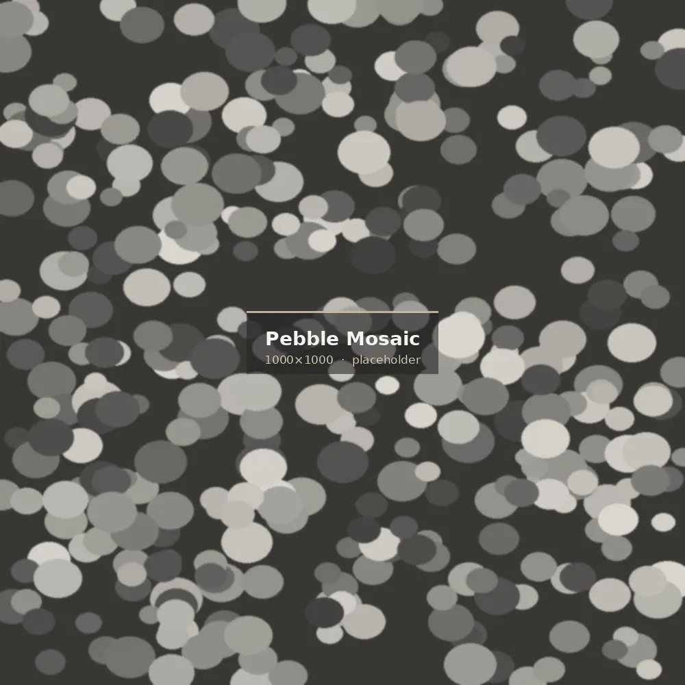Pebble Mosaic Tile from Indonesia — main product view