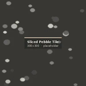 Sliced Pebble Mosaic Tile surface detail showing finish and stone texture