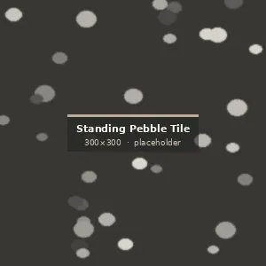 Standing Pebble Mosaic Tile surface detail showing finish and stone texture