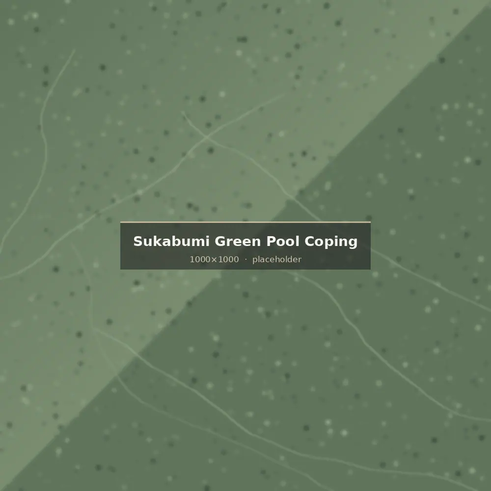 Sukabumi Green Stone Pool Coping from Indonesia — main product view
